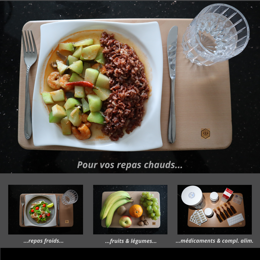 Scalérisateur de repas - énergie scalaire – Plate-SCAL - Omniscal